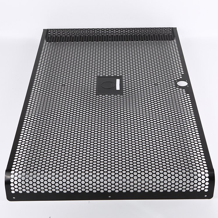 Mesh Speaker Grille Mesh Cover Speaker Grill Perforated Metal for Car 4 Inch Screen Black Wire Mesh