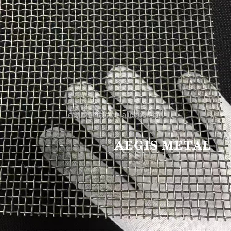 1.2mm 1.6mm wire Thickness 4x4 5 6x6 mesh Inconel 601 Alloy Woven wire mesh