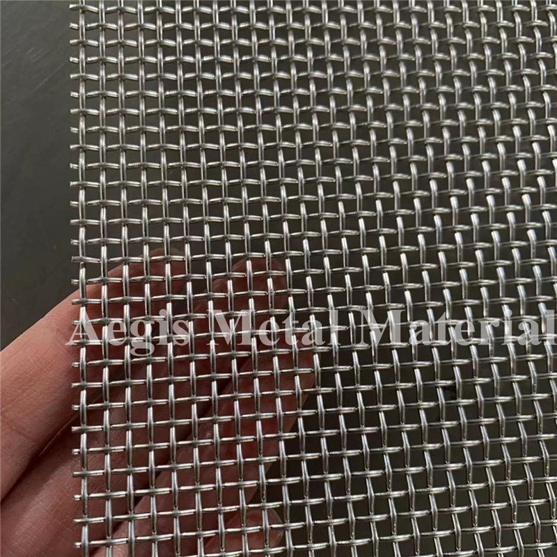 1.2mm 1.6mm wire Thickness 4x4 5 6x6 mesh Inconel 601 Alloy Woven wire mesh