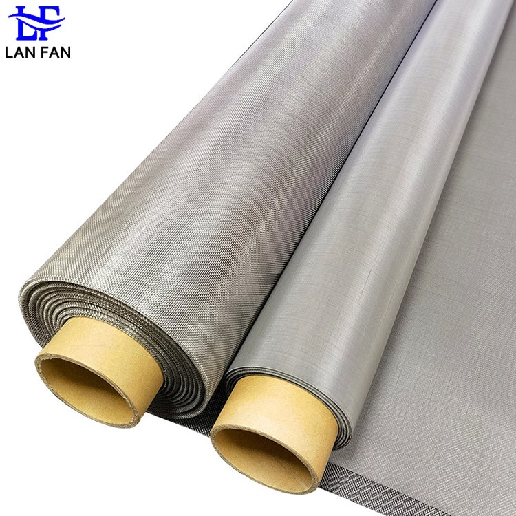 316L Stainless Steel Wire Mesh Filter 16-Mesh Roll of Steel Wire Mesh