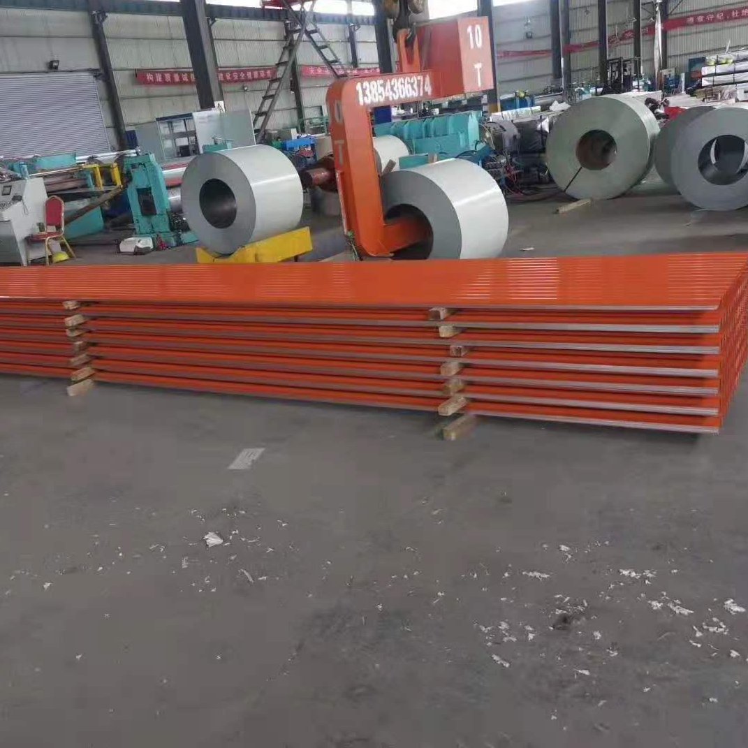Color corrugated steel plate hot dipped galvanized roofing sheet color coated steel plate
