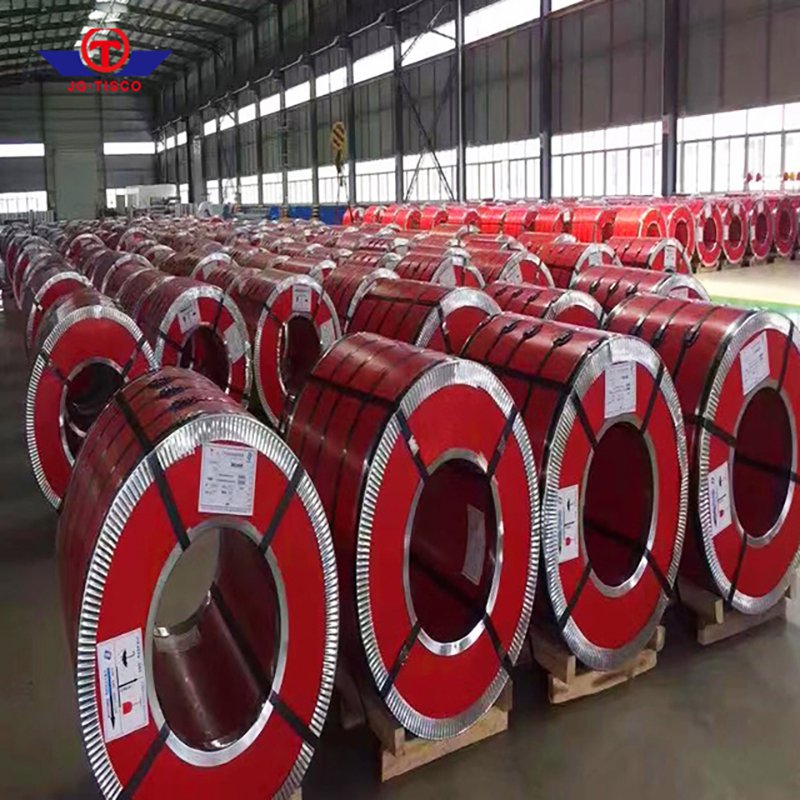 Custom Ral 0.12-6.0mm 9016 6027base Prepainted Gi Steel Coil Color Coated Metal Steel PPGI Coil