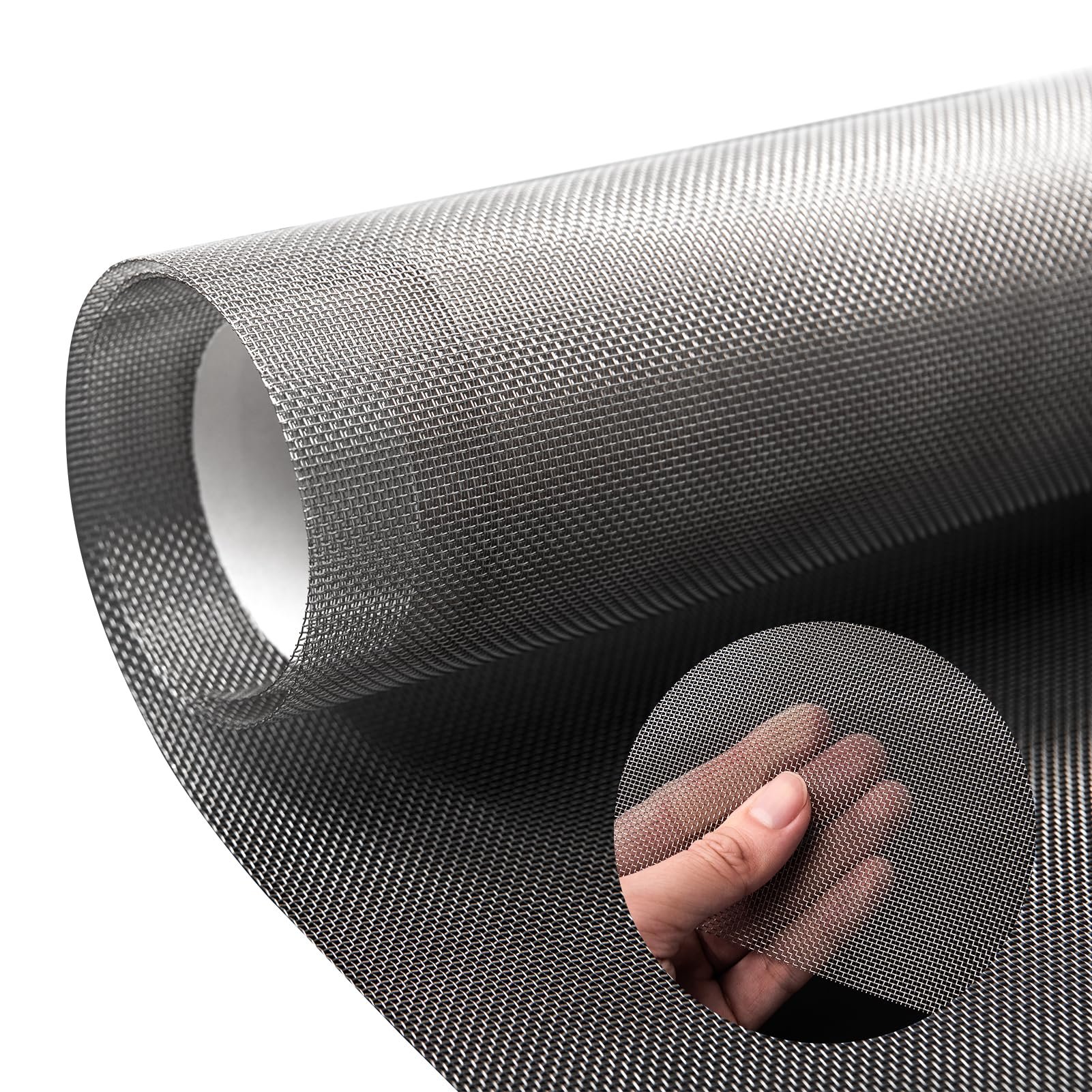 304/316 SS Steel Wire Meshes For Filter Screen 40/60 80/100/150/200/300/400 Micron Filter Cloth Stainless Steel Woven Wire Mesh
