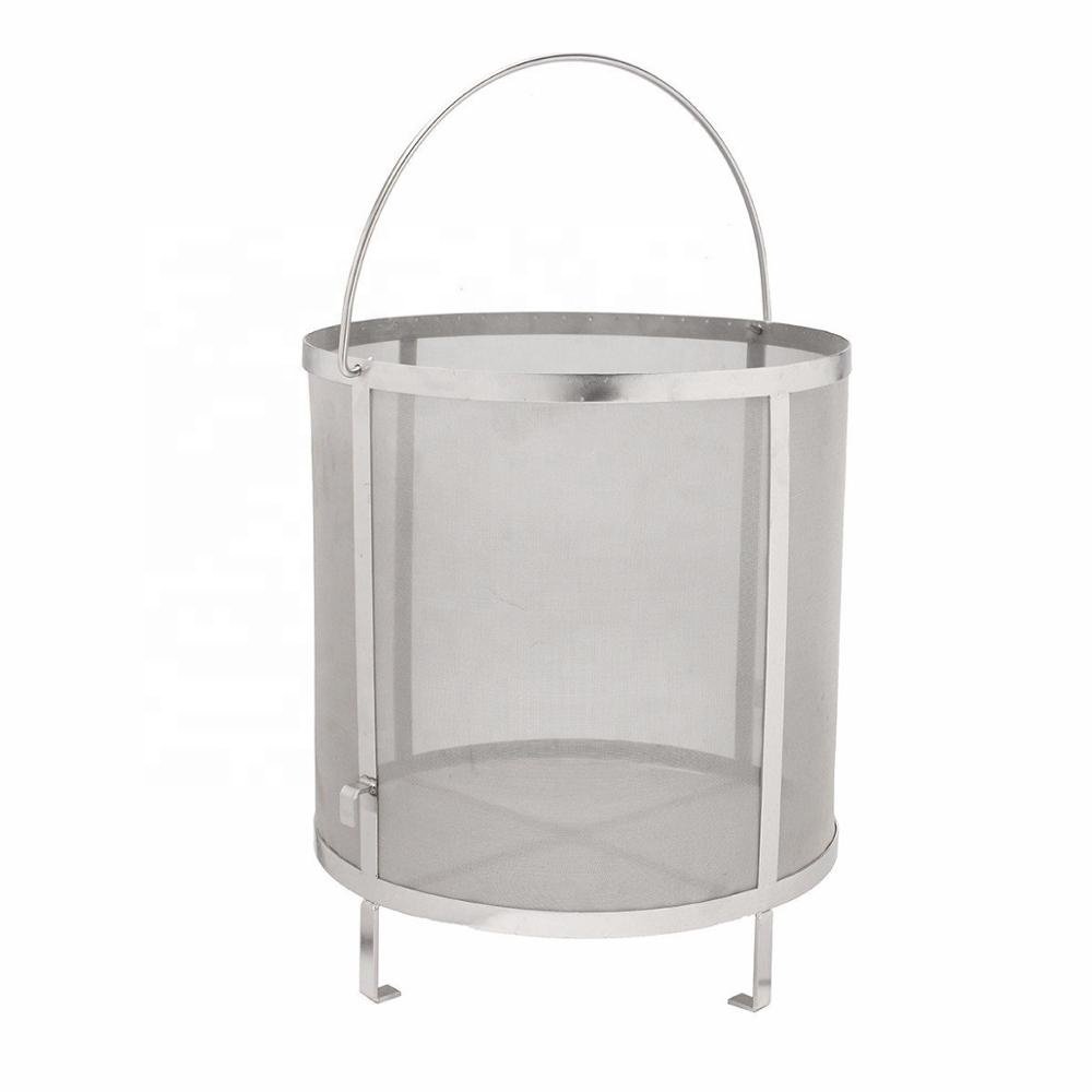 Wholesale 300 400 Micron Stainless Steel Wire Mesh Beer Homebrew Filter Bucket/Basket Strainer