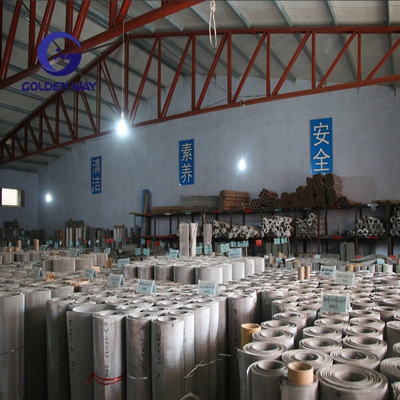 200 150 Micron 40 50 60 100 Mesh Net Metal Ss Wire Mesh Fabric 304 316 Stainless Steel Wire Mesh