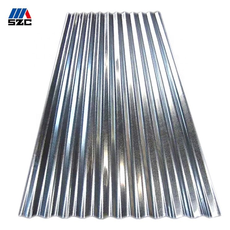 HOT DIPPED Full hard 0.16mm galvanized GI corrugated steel roofing sheet
