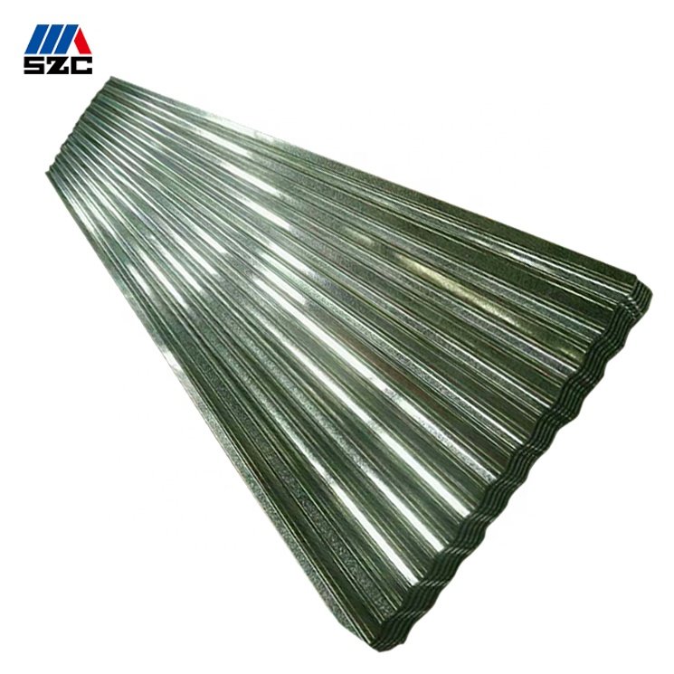 HOT DIPPED Full hard 0.16mm galvanized GI corrugated steel roofing sheet