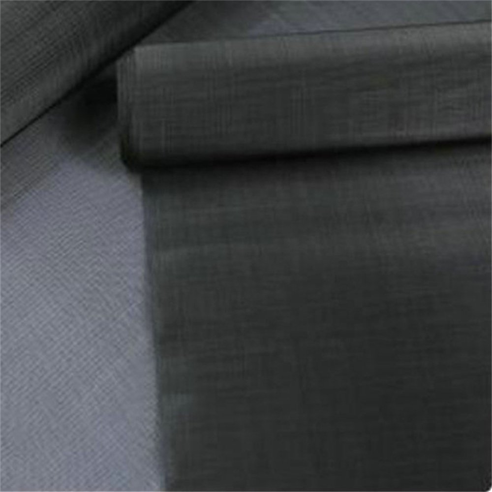 Black Wire Cloth 20 30 40 50 60 70 80 Mesh Black Iron Wire Mesh Extruder Screen Pack Filter Disc/Screen