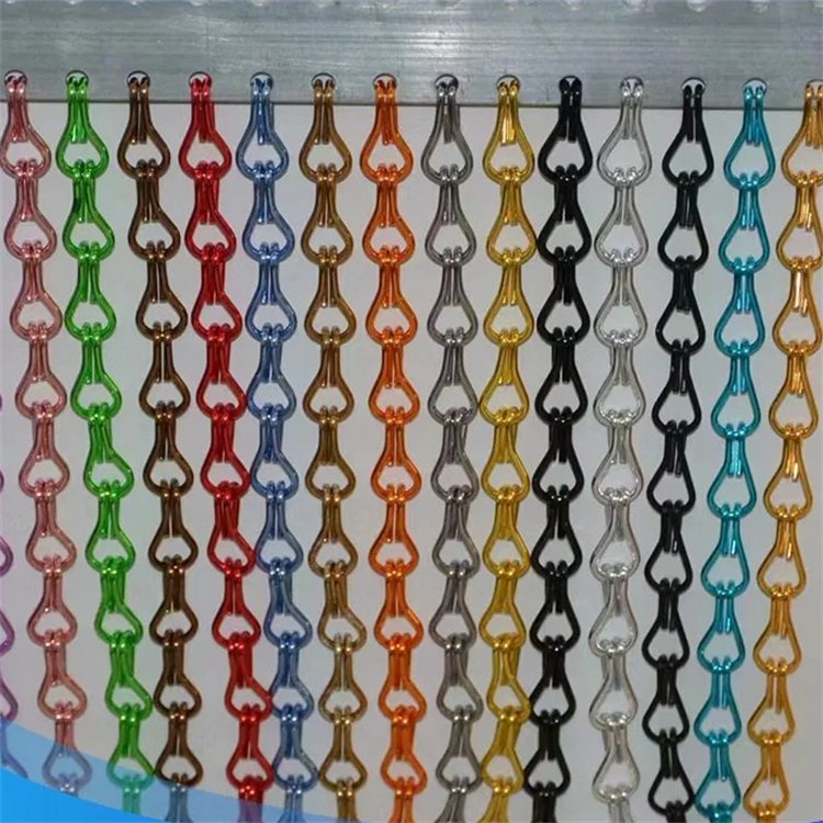 Crimped Metal Mesh Gold Stainless Steel Decorative Mesh Metal Spiral Mesh Bronze Screen Curtain