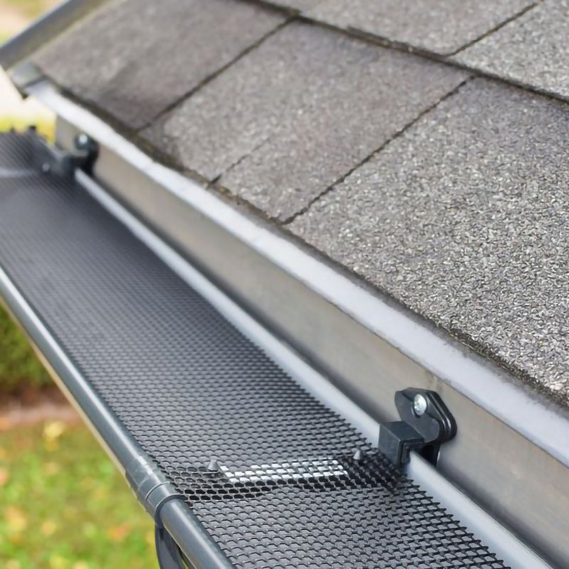 Gutter Guard Leaf Guards Sheet Wholesale Aluminum Stainless Steel Expanded Metal with 0.7mm Thickness Smooth Perforated Mesh
