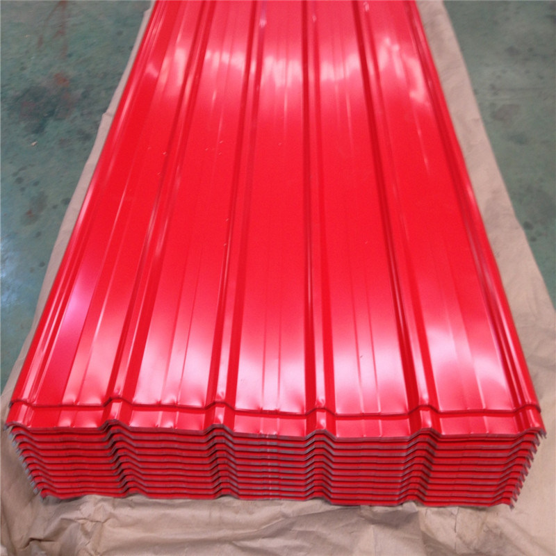 cheap 20 28 32 gauge zinc ppgi galvanized gi corrugated steel metal roof plate roofing iron sheets full hard price