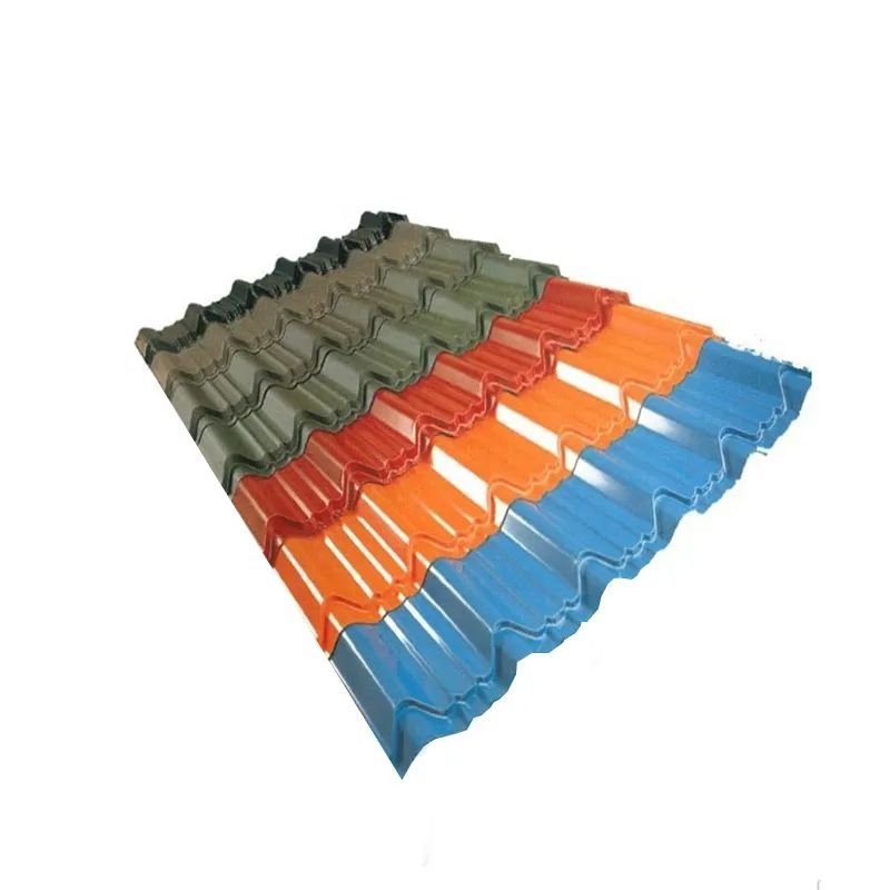 Low price RAL corrugated sheet galvanized/PPGI color coated corrugated sheet for factory spot building roofs