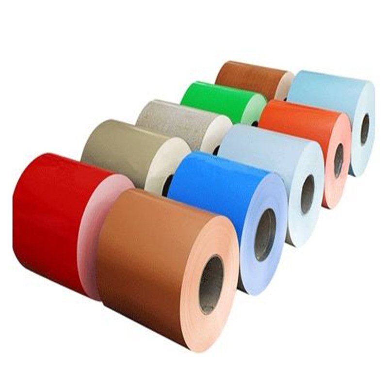 The factory best price different size 0.12-2.0mm PPGL PPGI prepainted color coated galvanized steel coil