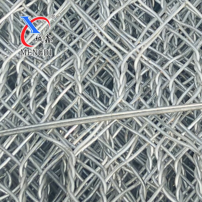 Easy To Install Garden Fence Galvanized Hexagonal Steel Wire Mesh Architectural Gabion Basket