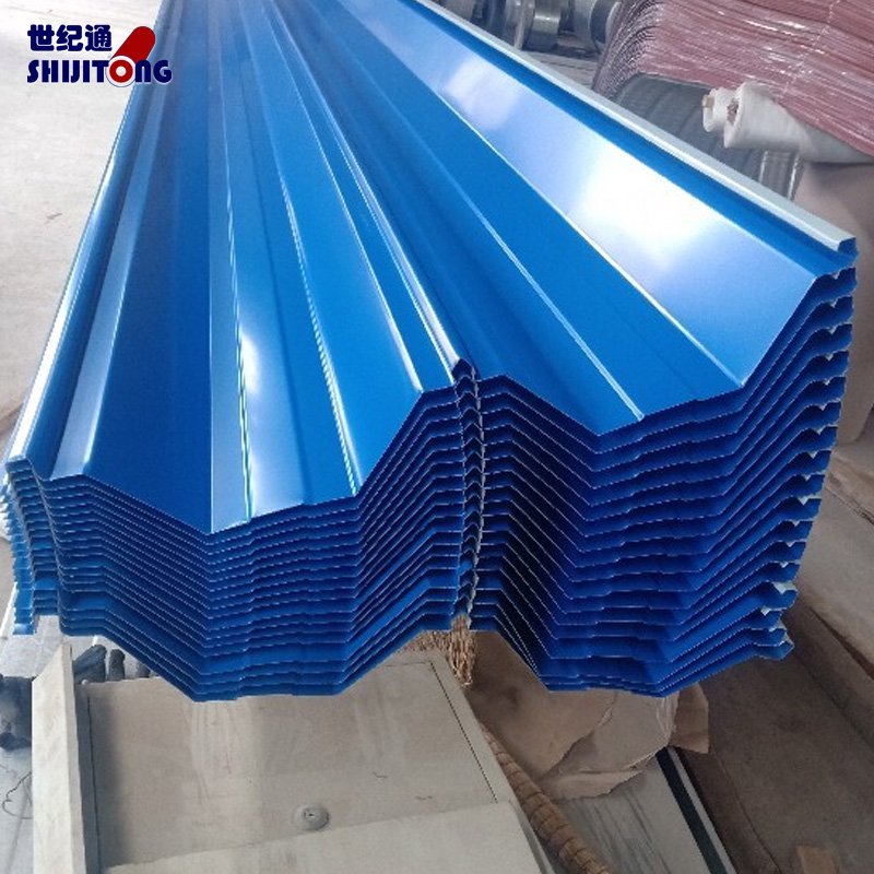 Galvanized Corrugated Sheet for Roofing Factory Direct Supply Metal Cutting Painted Wave RAL Color Container Plate
