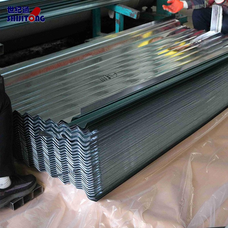 Galvanized Corrugated Sheet for Roofing Factory Direct Supply Metal Cutting Painted Wave RAL Color Container Plate