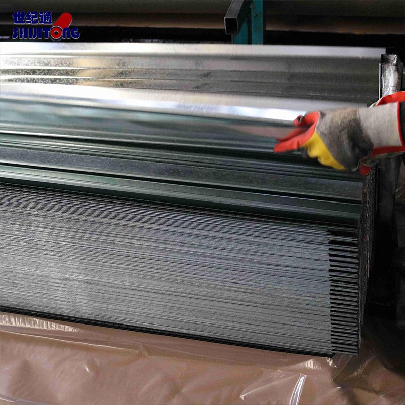 Galvanized Corrugated Sheet for Roofing Factory Direct Supply Metal Cutting Painted Wave RAL Color Container Plate