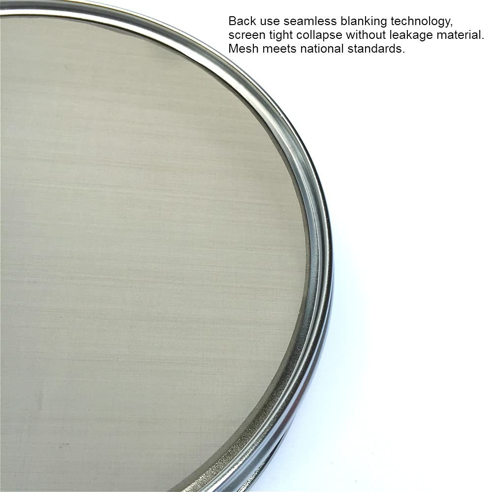 10 25 50 75 Micron Stainless Steel Wire Mesh Laboratory Test Sieve With Sample Sizes Can Be Customized