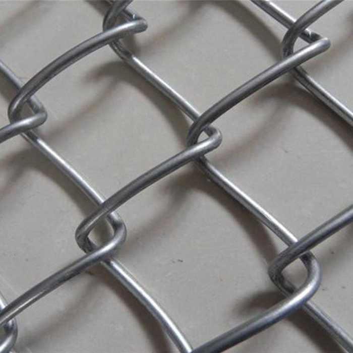 Fence Post Set Coated Green 8 Sizes Galvanized Chain Link Steel Wire Mesh