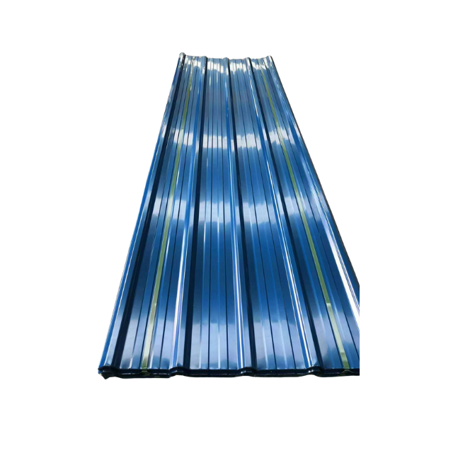 Metal Roofing From Shandong China Fireproof Corrugated Roof Tile Color Coated Corrugated Steel Plate Corrugated Steel Sheet