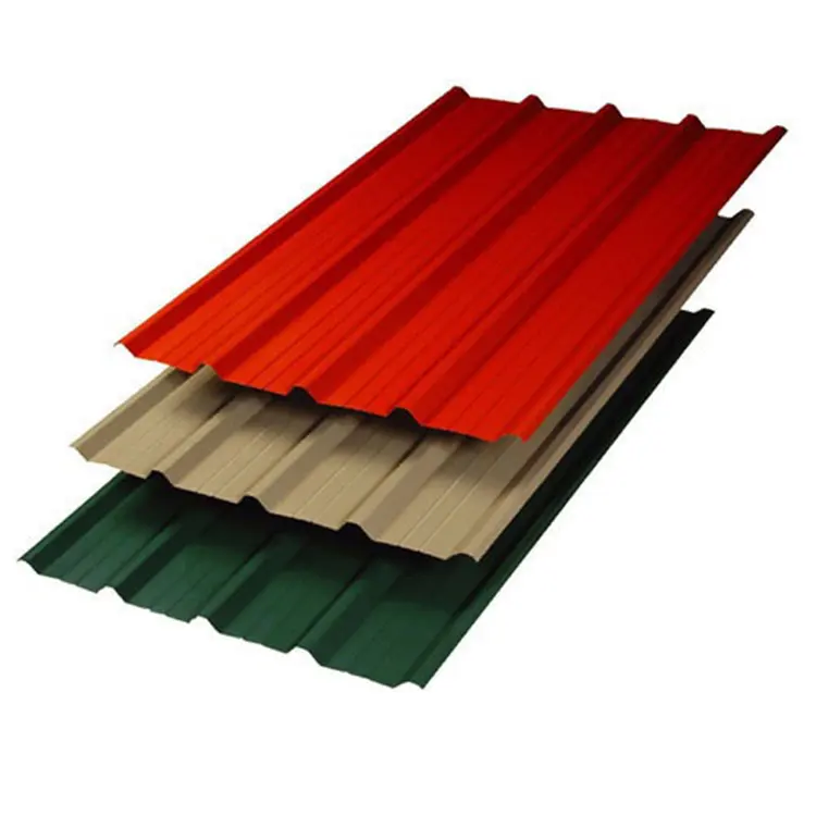 Ppgi Roofing Tiles Corrugated Steel Roof Sheet Color Coated Corrugated Board