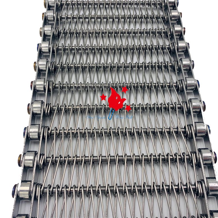 Professional Stainless Steel Roller Chain Driven Conveyor Belt Low Price Woven Technique Welding Stainless Steel Wire Mesh