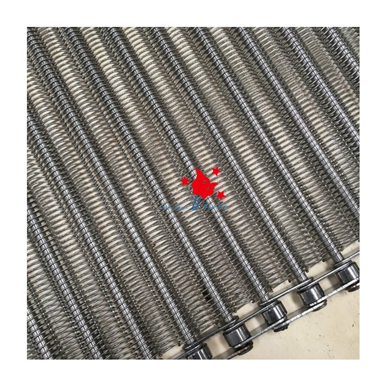 Professional Stainless Steel Roller Chain Driven Conveyor Belt Low Price Woven Technique Welding Stainless Steel Wire Mesh