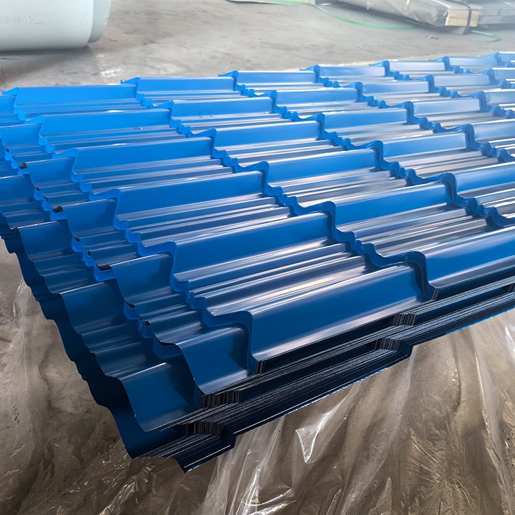 PPGI PPGL Color Coated painted galvanized Corrugated aluminum iron Metal Steel Roofing sheets