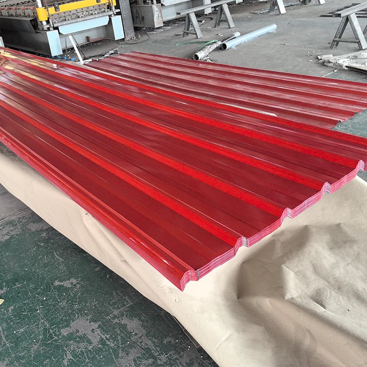 PPGI PPGL Color Coated painted galvanized Corrugated aluminum iron Metal Steel Roofing sheets