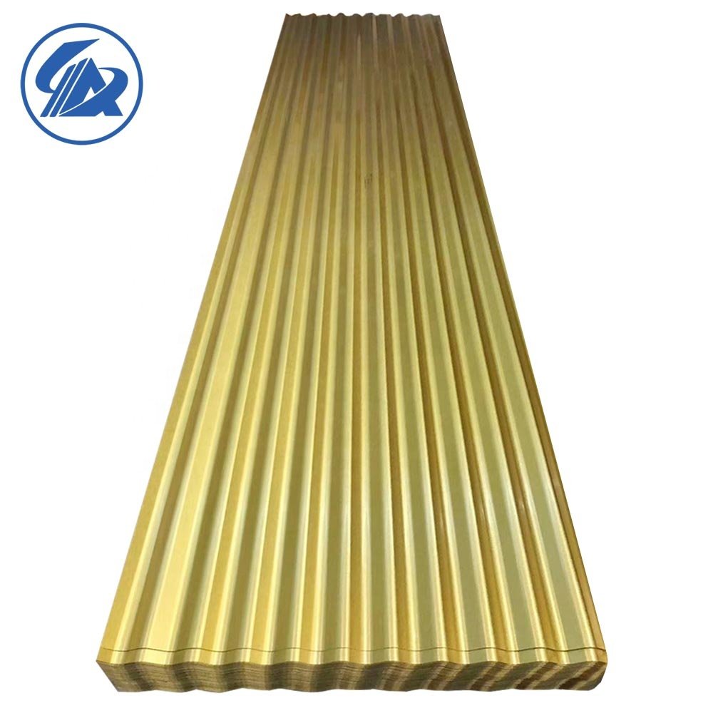 AIYIA PPGI galvanized colored corrugated Steel Wall/Roof sheet (YX 35-125-750 V-125)"