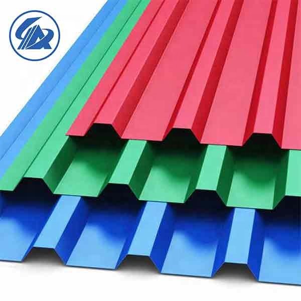 AIYIA PPGI galvanized colored corrugated Steel Wall/Roof sheet (YX 35-125-750 V-125)"