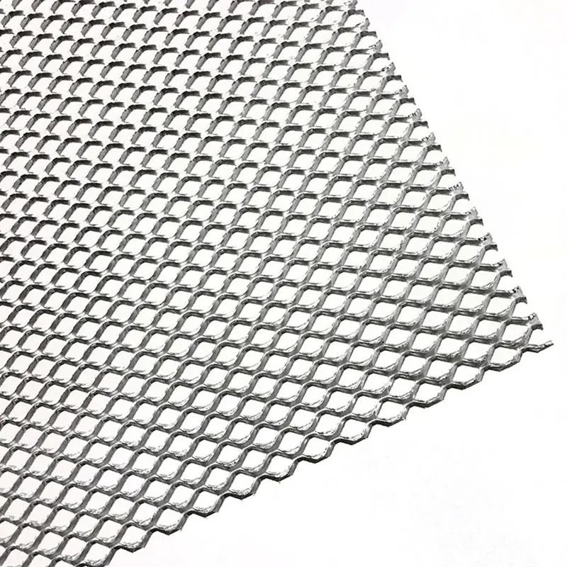 4x8 4ft X 8ft Sheet Of 5x10 10mm 11.15kg M2 Weight Small Hole Expanded Metal mesh Mild steel Expanded Metal Diamond mesh
