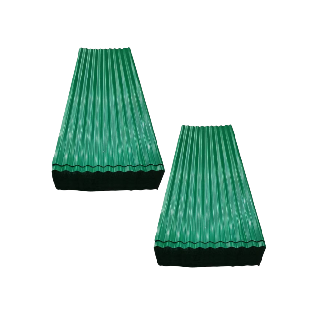 Fireproof From Shandong China Corrugated Roof Tile Color Coated Corrugated Steel Plate Metal Roofing Corrugated Steel Sheet