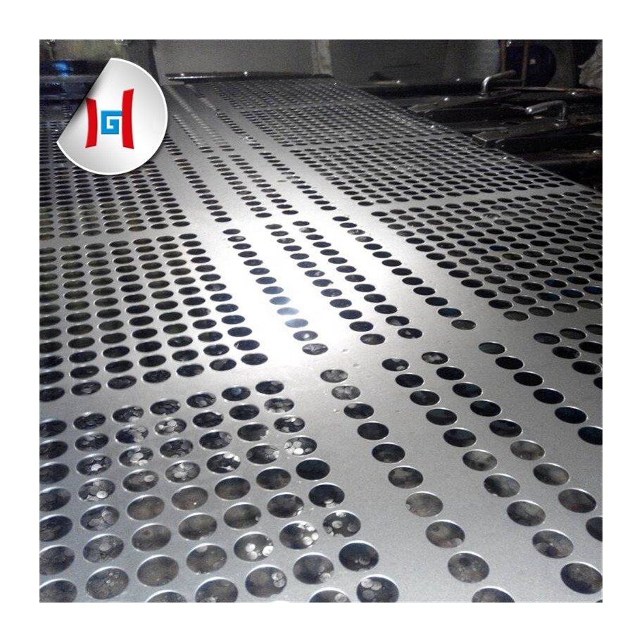 stainless steel / galvanized steel / carbon steel perforated holes sheets