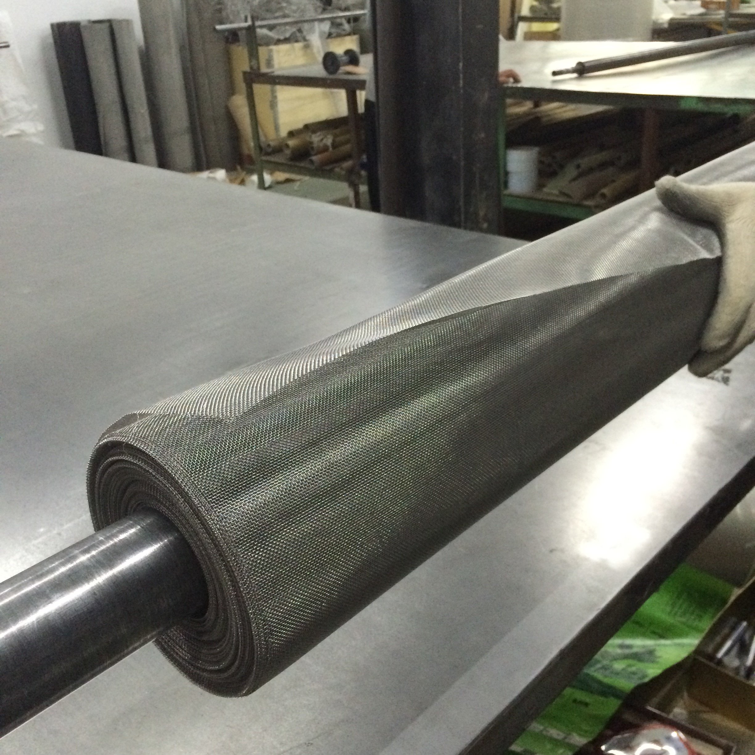 10 Micron Dutch Weave Stainless Steel Filter Mesh Customizable Steel Wire Mesh for Screen Application Bent Welded Cut to Size