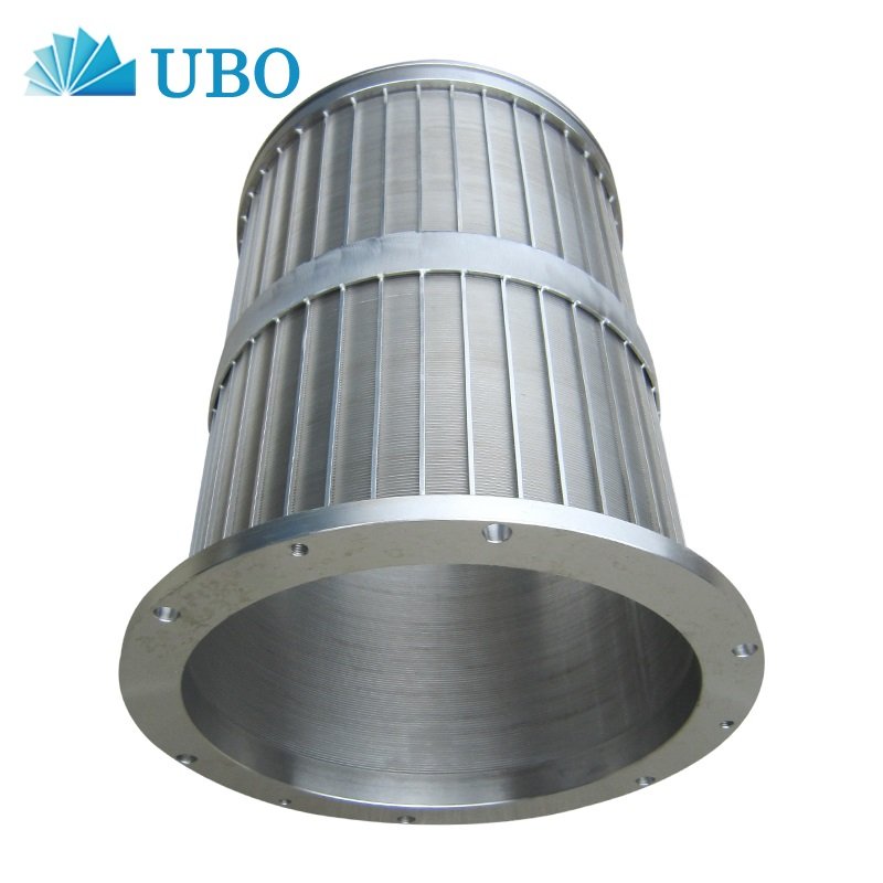 stainless steel wire mesh rotary trommel drum filter pipe custom for welding machine
