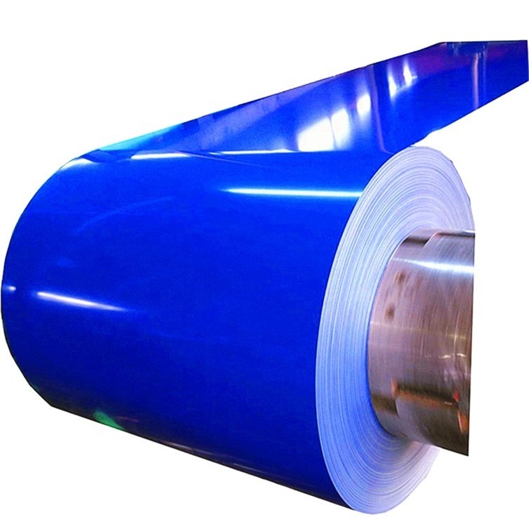 PE PVDF matt white ral9016 prepainted galvanized steel ppgl color coated ppgi steel coil