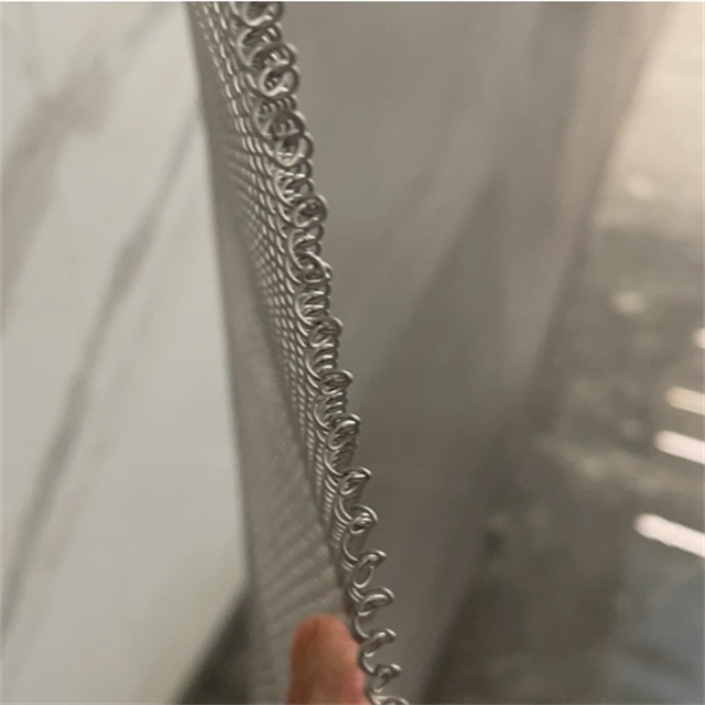 High Quality Colorful Woven Chain Drapery Fabric Decorative Interior Metal Screen Wire Mesh for Hotel & Restaurant