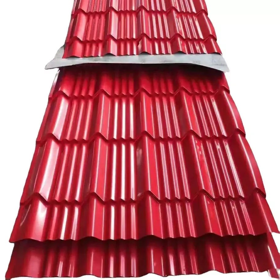 Customized prepainted galvanized corrugated steel roofing sheet/Hot dipped galvanized corrugated sheet 1mm thick gi roofing