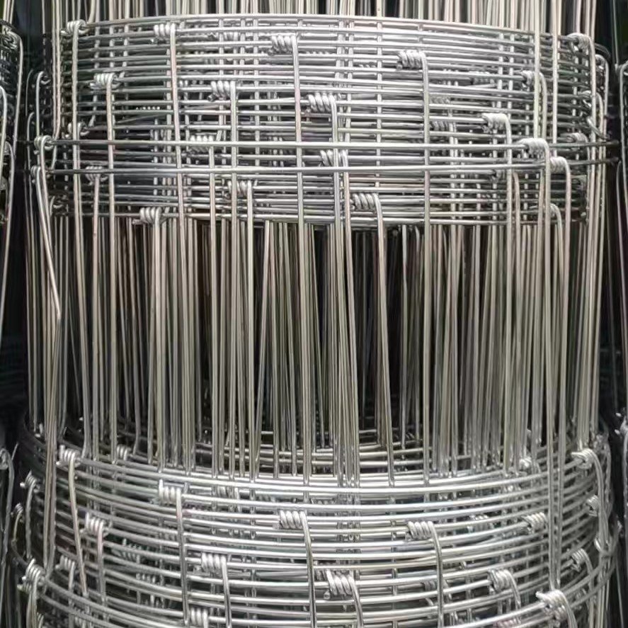 Factory Priced Gavalvanized Cattle Fence for Farm Sheep and Horse Fence-Plain Weave Technique