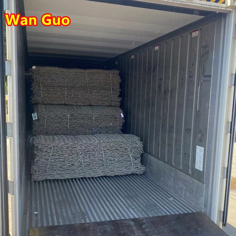 Manufacturer Rockfall Protection Woven Wire Mesh Galvanized Gabion Mesh