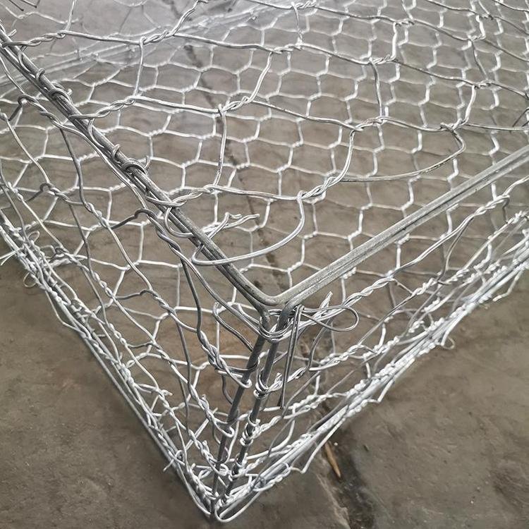 Custom size Galvanized hexagonal Gabion mattress for reinforced gabion wall