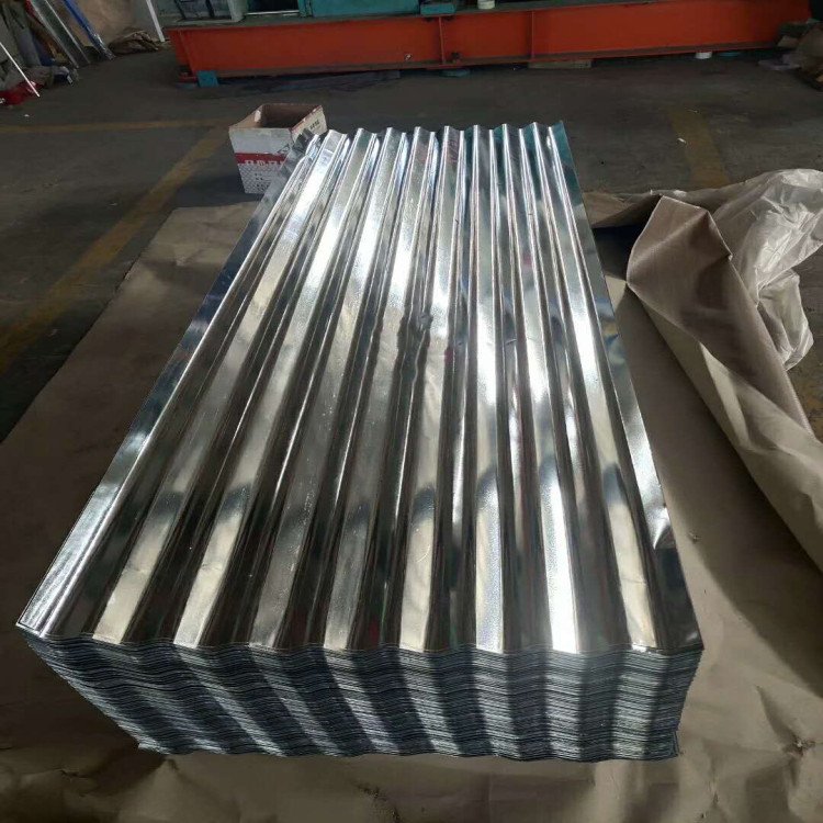 0.1-1.5mm SGCC Sghc G550 S350 Customized Galvanized Steel Plate corrugated Roofing Tiles Corrugated Sheet Price