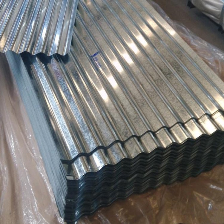 0.1-1.5mm SGCC Sghc G550 S350 Customized Galvanized Steel Plate corrugated Roofing Tiles Corrugated Sheet Price