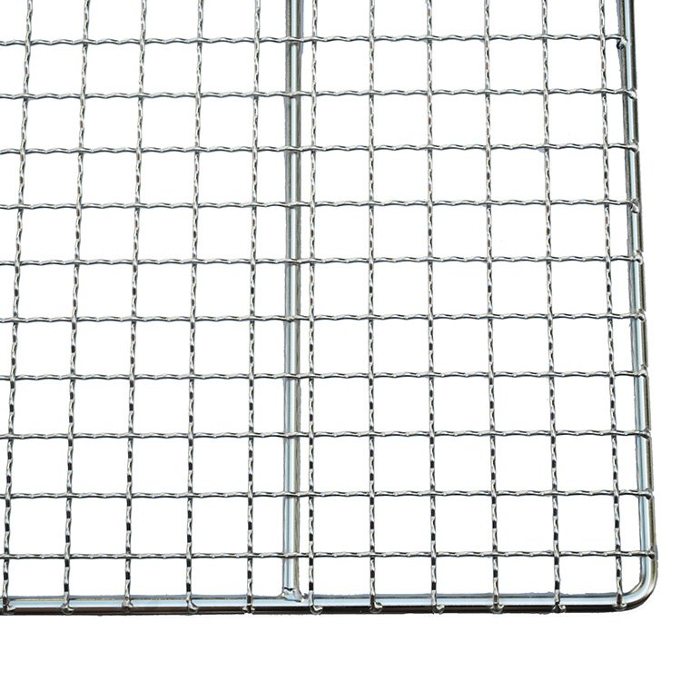 Customized Size Stainless Steel Flat Wire Mesh Metal Drying Tray For Drying Sea Food