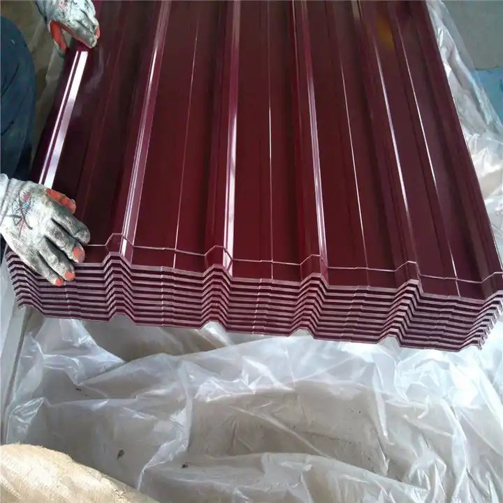 corrugated carton in sheets steel sheet iron roofing gi corrugated colored