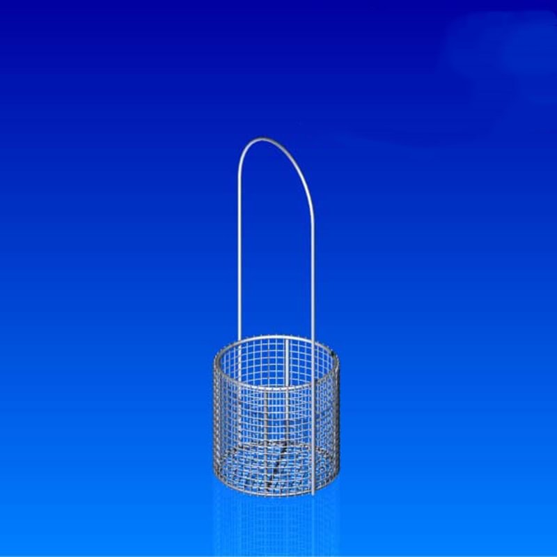 Customizable 304 Stainless Steel Wire Mesh Baskets for Kitchen Anti-Corrosion 304 Stainless Steel Kitchen Mesh Baskets
