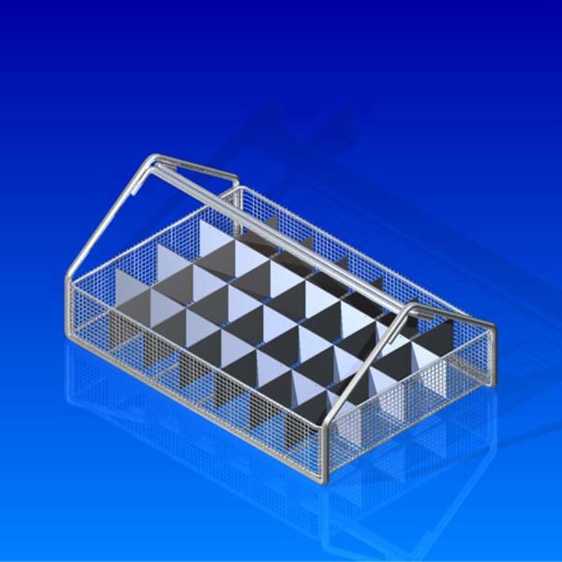 Customizable 304 Stainless Steel Wire Mesh Baskets for Kitchen Anti-Corrosion 304 Stainless Steel Kitchen Mesh Baskets