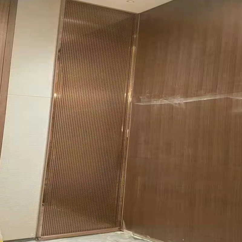 aluminum metal mesh curtain/crimped woven wire mesh/stainless steel crimped wire mesh