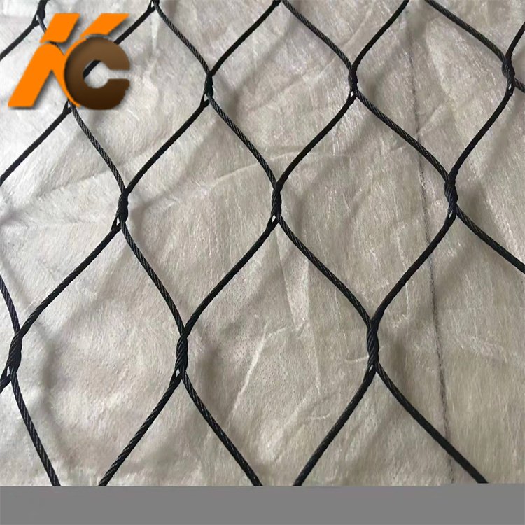 Kangchen stainless steel X-tend 304 316 cable rope mesh decorate zoo Aviary rope fence mesh